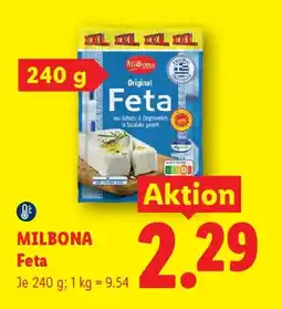 Lidl Milbona Feta Angebot