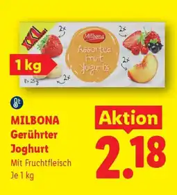 Lidl Milbona Gerührter Joghurt Angebot