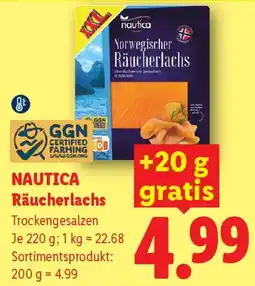 Lidl Nautica Räucherlachs Angebot