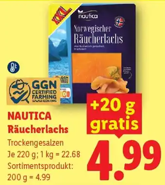 Lidl Nautica Räucherlachs Angebot