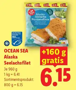 Lidl Ocean Sea Alaska Seelachsfilet Angebot
