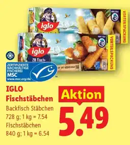 Lidl IGLO Fischstäbchen Angebot