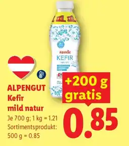 Lidl Alpengut Kefir mild natur Angebot
