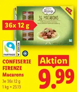 Lidl Confiserie Firenze Macarons Angebot