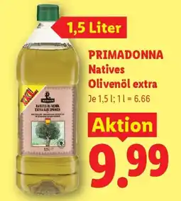 Lidl Primadonna Natives Olivenöl extra Angebot