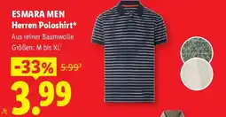 Lidl Esmara Men Herren Poloshirt Angebot