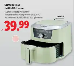 Lidl Silvercrest Heißluftfritteuse Angebot