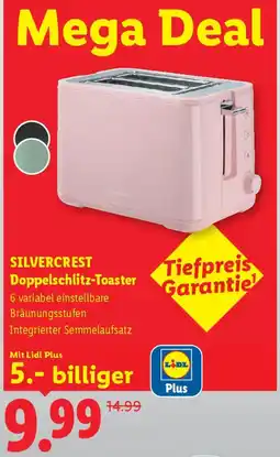 Lidl Silvercrest Doppelschlitze-Toaster Angebot