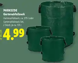 Lidl Parkside Gartenabfallsack Angebot