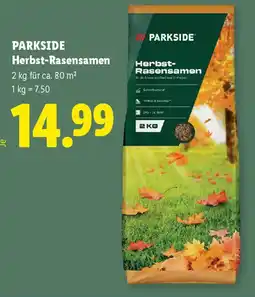 Lidl PARKSIDE Parkside Herbst-Rasensamen Angebot