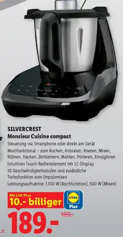 Lidl Silvercrest Monsieur Cuisine compact Angebot