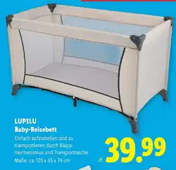 Lidl LUPILU Baby-Reisebett Angebot