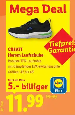 Lidl Crivit Herren Laufschuhe Angebot