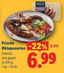 Lidl Royal Oktopusarme Angebot