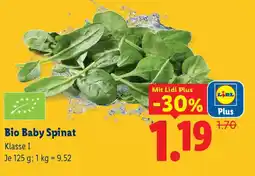 Lidl Bio Baby Spinat Angebot