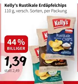 Eurogast Grissemann Kelly's Rustikale Erdäpfelchips Angebot