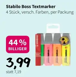 Eurogast Grissemann Stabilo Boss Textmarker Angebot
