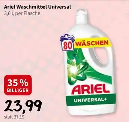 Eurogast Grissemann Ariel Waschmittel Universal Angebot