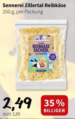 Eurogast Grissemann Sennerei Zillertal Reibkäse Angebot