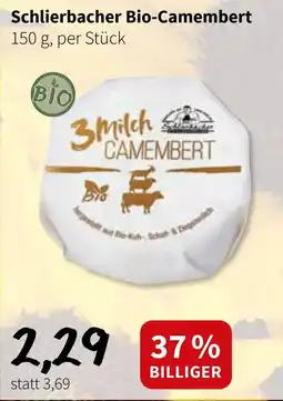 Eurogast Grissemann Schlierbacher Bio-Camembert Angebot