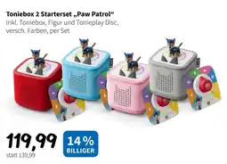 Eurogast Grissemann Toniebox 2 Starterset „Paw Patrol“ Angebot