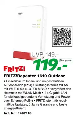 EP FRITZ!Repeater 1610 Outdoor Angebot
