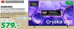 EP Samsung 65" Crystal 4K UHD-TV UE65U8090F Angebot
