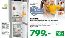 EP LIEBHERR Kühl-Gefrierkombination CNsfd 5203 Pure NoFrost Angebot