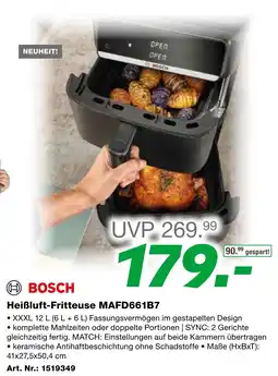 EP BOSCH Heißluft-Fritteuse MAFD661B7 Angebot