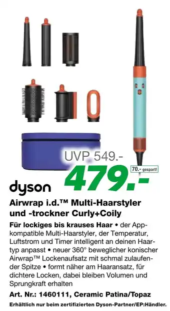 Dyson Airwrap i.d.™ Multi-Haarstyler und -trockner Curly+Coily