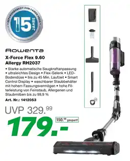 EP Rowenta X-Force Flex 9.60 Allergy RH2037 Angebot