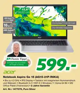 EP acer Notebook Aspire Go 15 Angebot