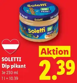 Lidl Soletti Dip pikant Angebot