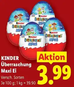 Lidl Kinder Überraschung Maxi Ei Angebot