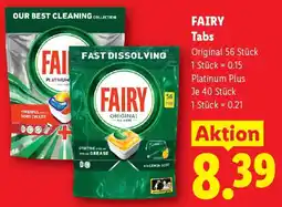 Lidl Fairy Tabs Angebot