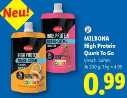 Lidl Milbona High Protein Quark To Go Angebot
