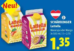Lidl SCHÄRDINGER Lattella Angebot