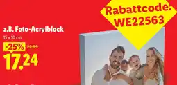 Lidl Foto-Acrylblock Angebot