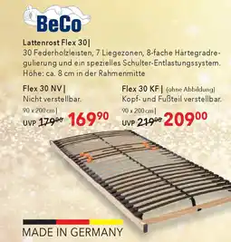 Matratzen Concord BeCo Lattenrost Flex 30 Flex 30 NV Angebot