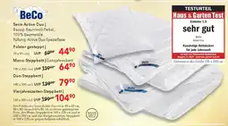 Matratzen Concord BeCo Mono-Steppbett | Ganzjahresbett Angebot