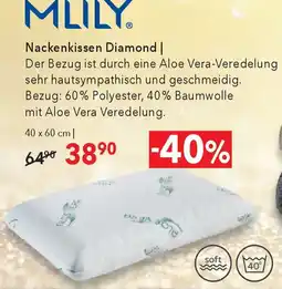 Matratzen Concord MLILY Nackenkissen Diamond Angebot