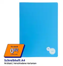 Action Schreibheft A4 Angebot