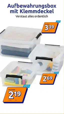 Action Aufbewahrungsbox mit Klemmdeckel Angebot