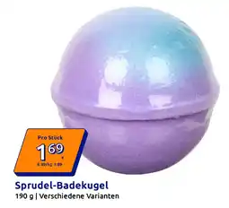 Action Sprudel-Badekugel Angebot