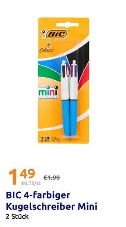 Action BIC 4-farbiger Kugelschreiber Mini Angebot