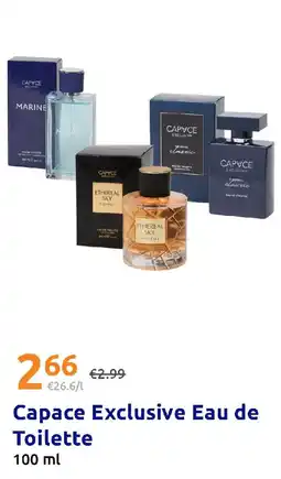 Action Capace Exclusive Eau de Toilette Angebot