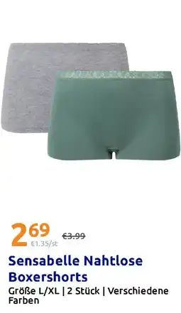 Action Sensabelle Nahtlose Boxershorts Angebot