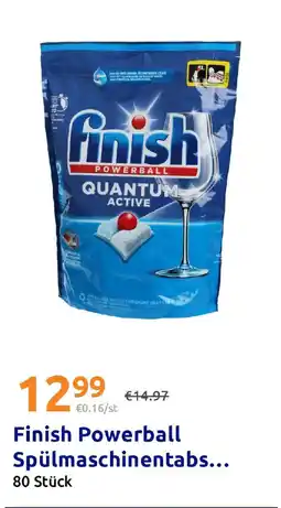 Action Finish Powerball Spülmaschinentabs Angebot