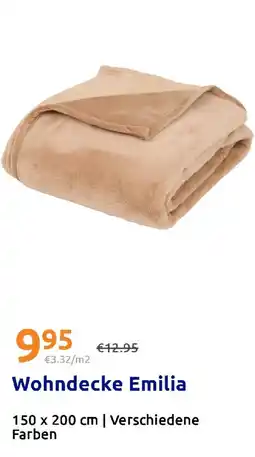 Action Wohndecke Emilia Angebot