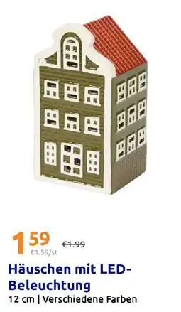 Action Häuschen mit LED- Beleuchtung Angebot